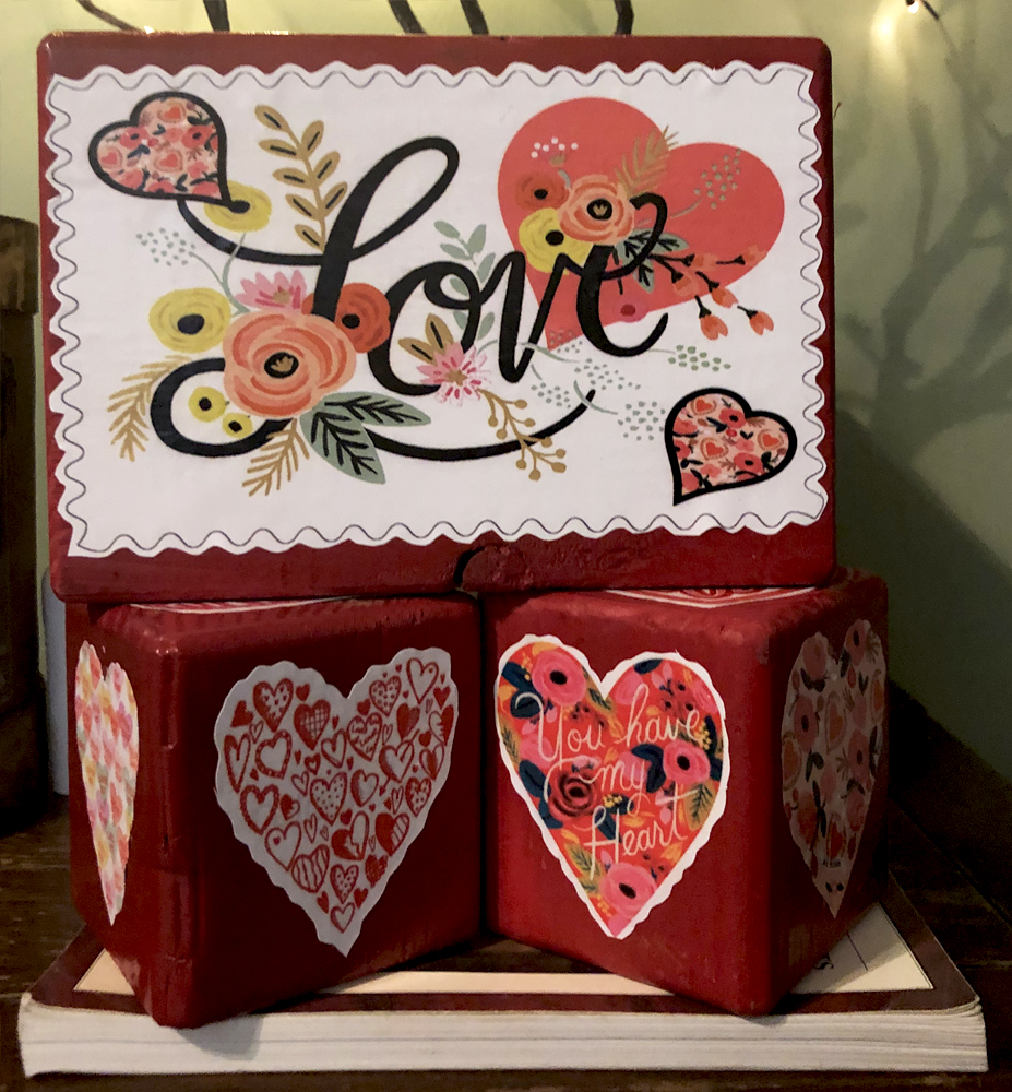 valentine cubes