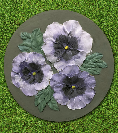 yard art restored and repainted